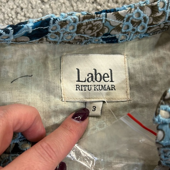 NWT Ritu Kumar Mini Dress - Picture 2 of 7